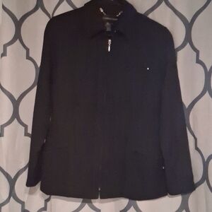 *Vintage*Classiques Entier Black Zippered Jacket *LIKE NEW*